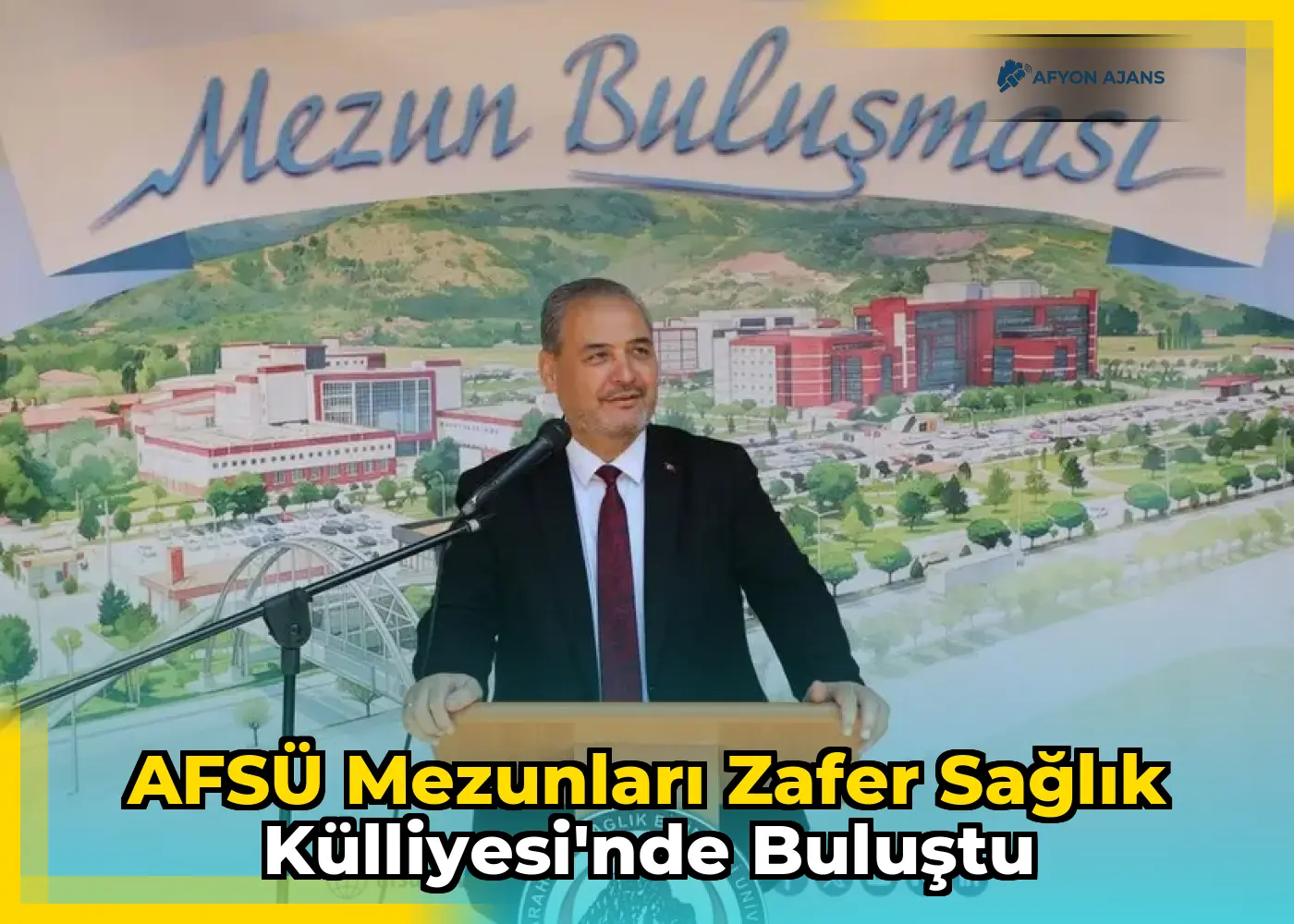 AFSÜ Mezunları Zafer Sağlık Külliyesi'nde Buluştu