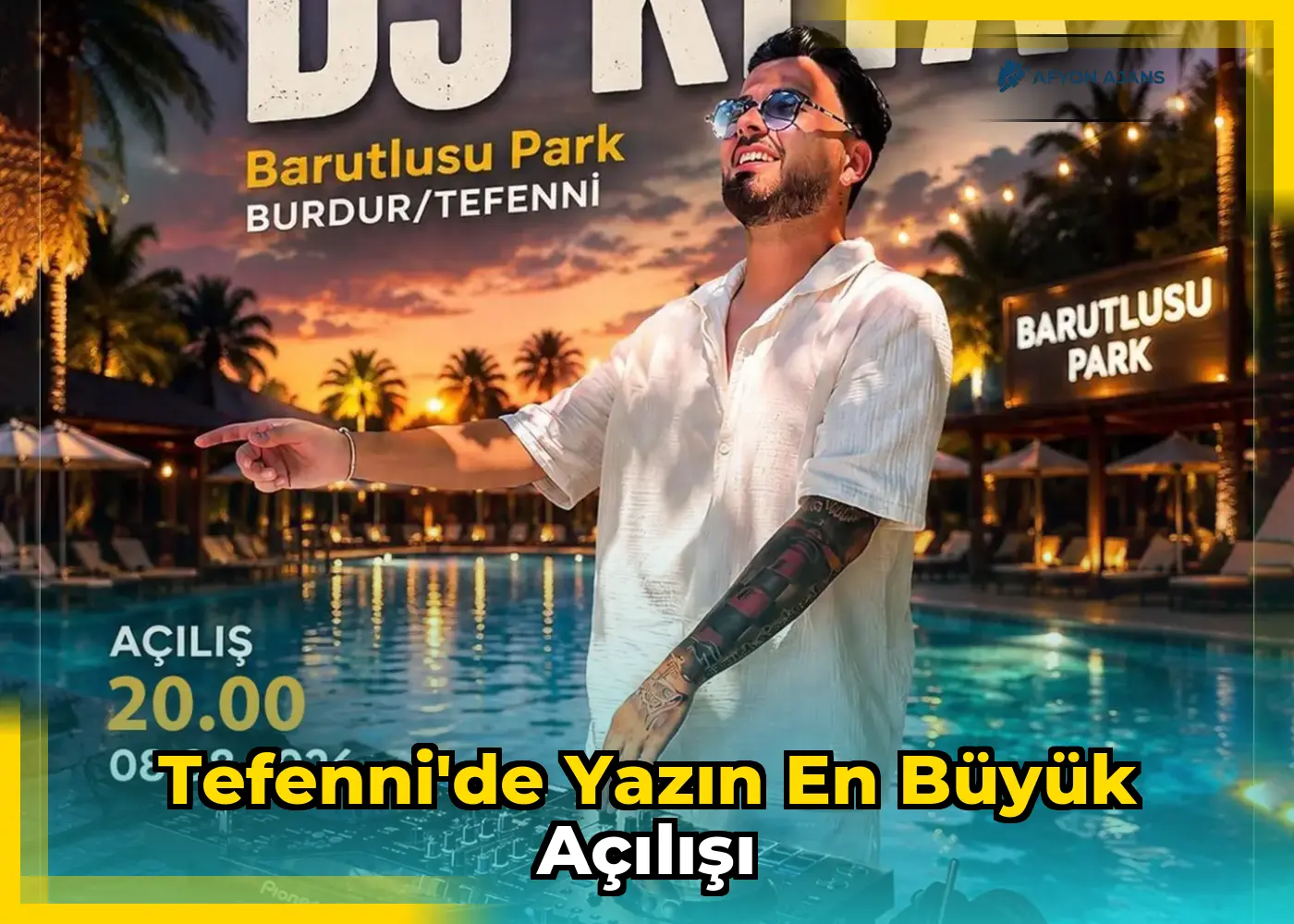 Tefenni'de Yazın En Büyük Açılışı