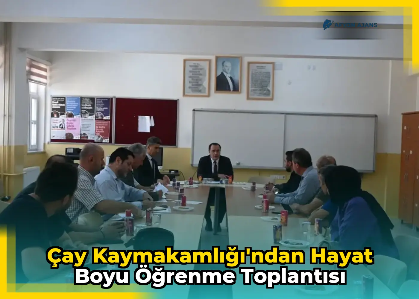 Çay Kaymakamlığı'ndan Hayat Boyu Öğrenme Toplantısı