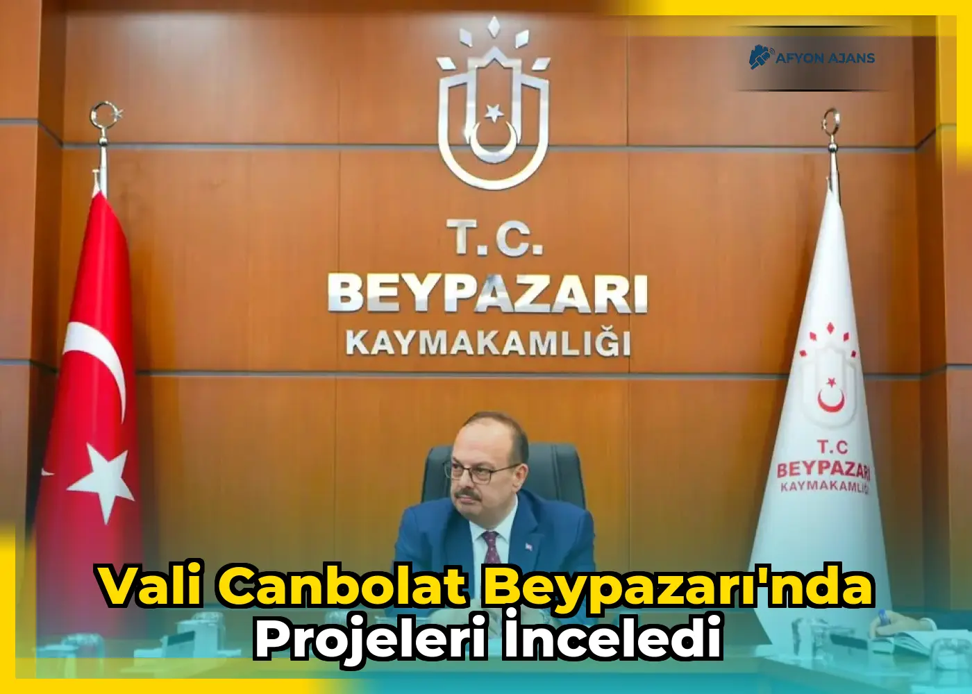 Vali Canbolat Beypazarı'nda Projeleri İnceledi