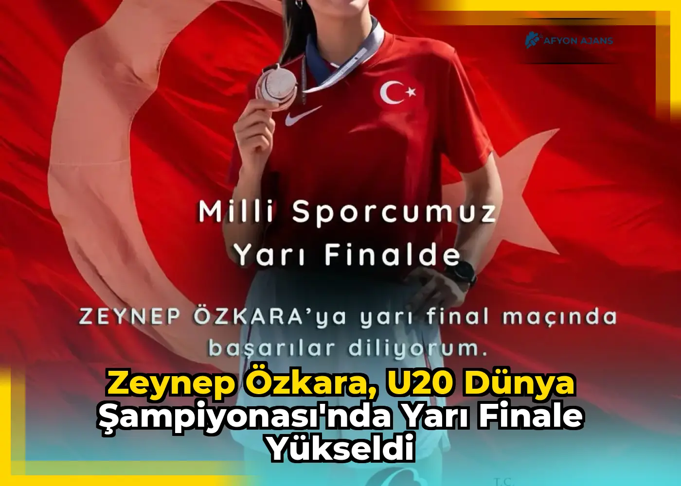 Zeynep Özkara, U20 Dünya Şampiyonası'nda yarı finale yükseldi