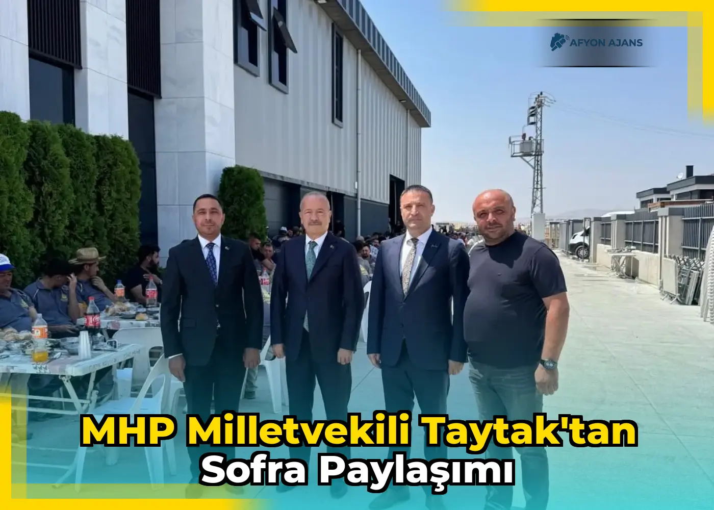 MHP Milletvekili Taytak'tan Sofra Paylaşımı