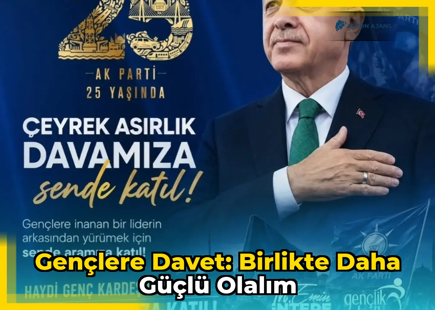 Gençlere davet: Birlikte daha güçlü olalım