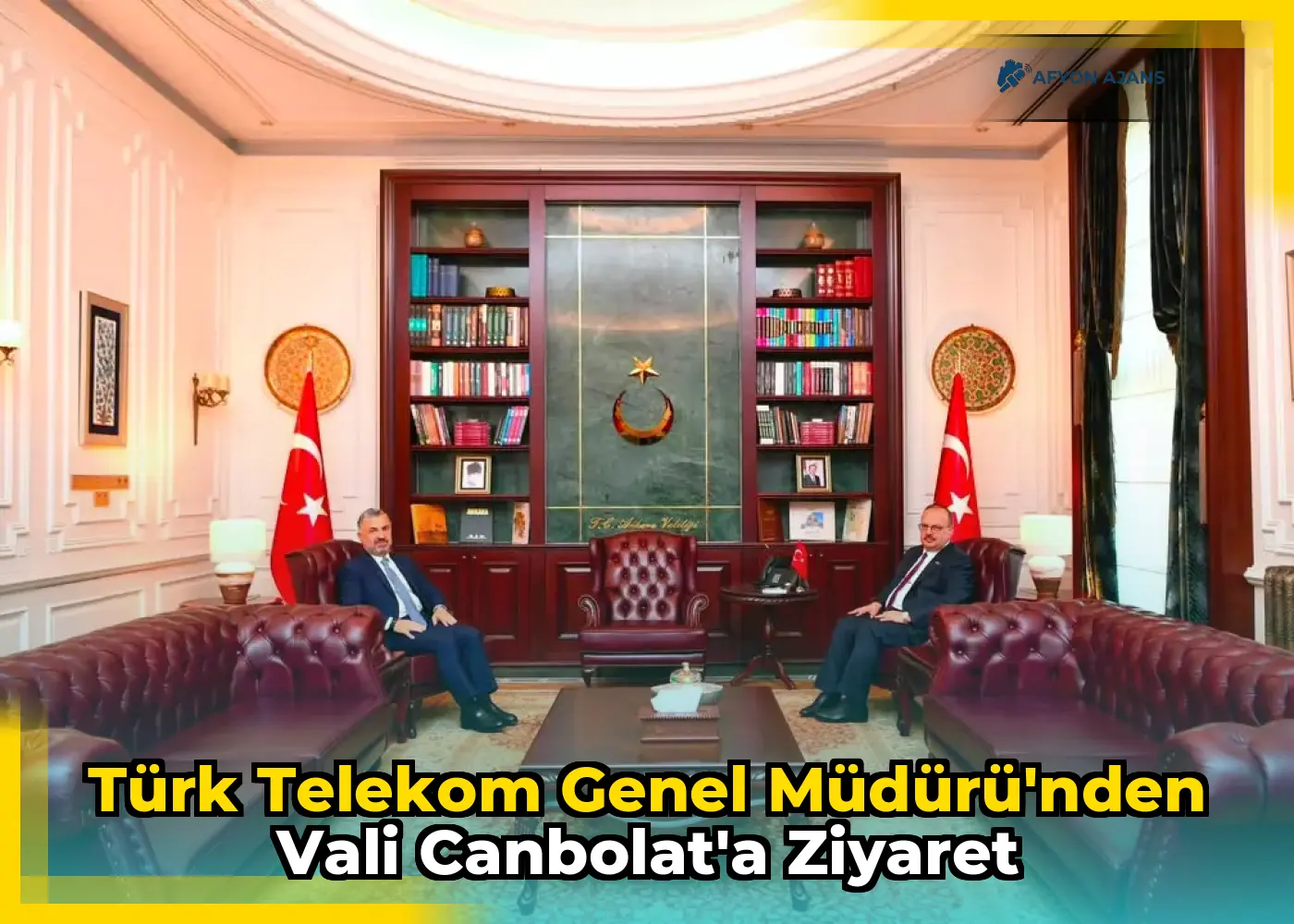 Türk Telekom Genel Müdürü'nden Vali Canbolat'a Ziyaret