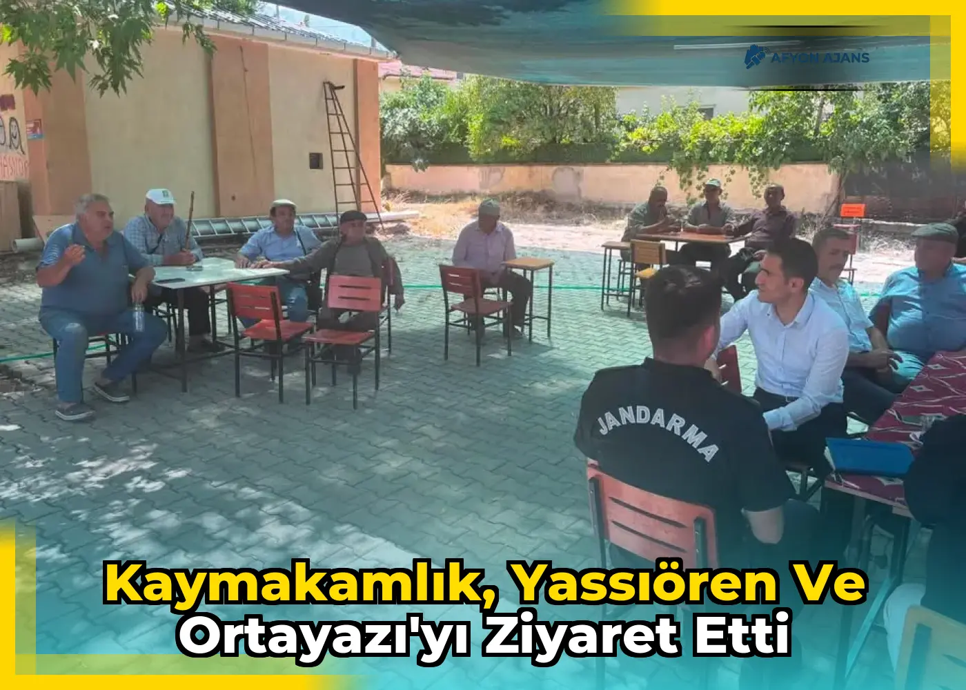 Kaymakamlık, Yassıören ve Ortayazı'yı Ziyaret Etti