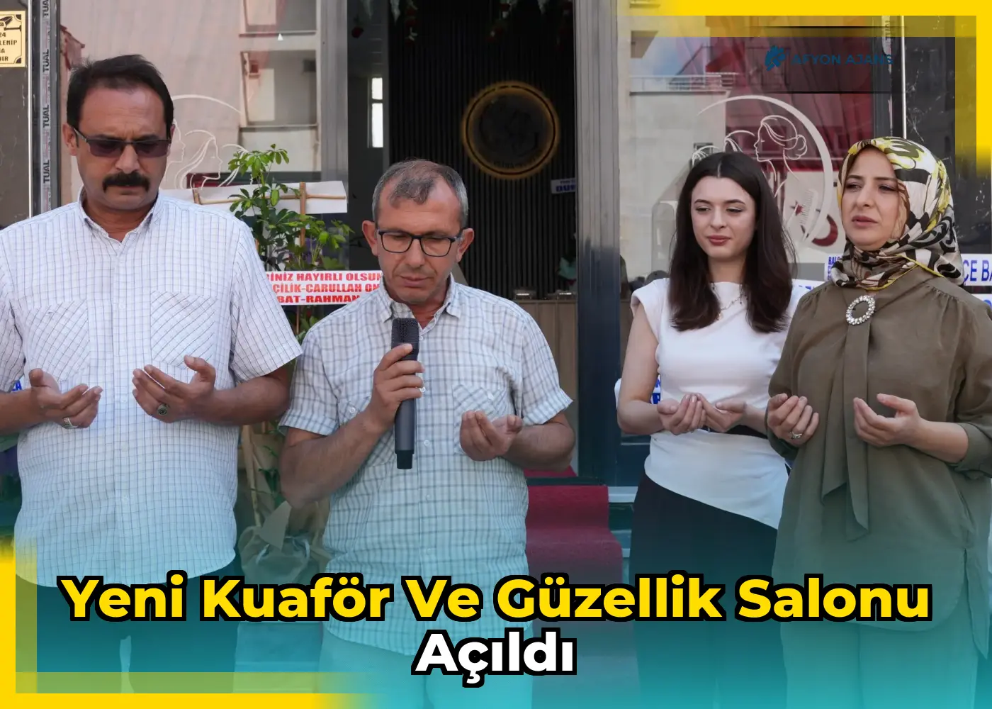 Yeni kuaför ve güzellik salonu açıldı