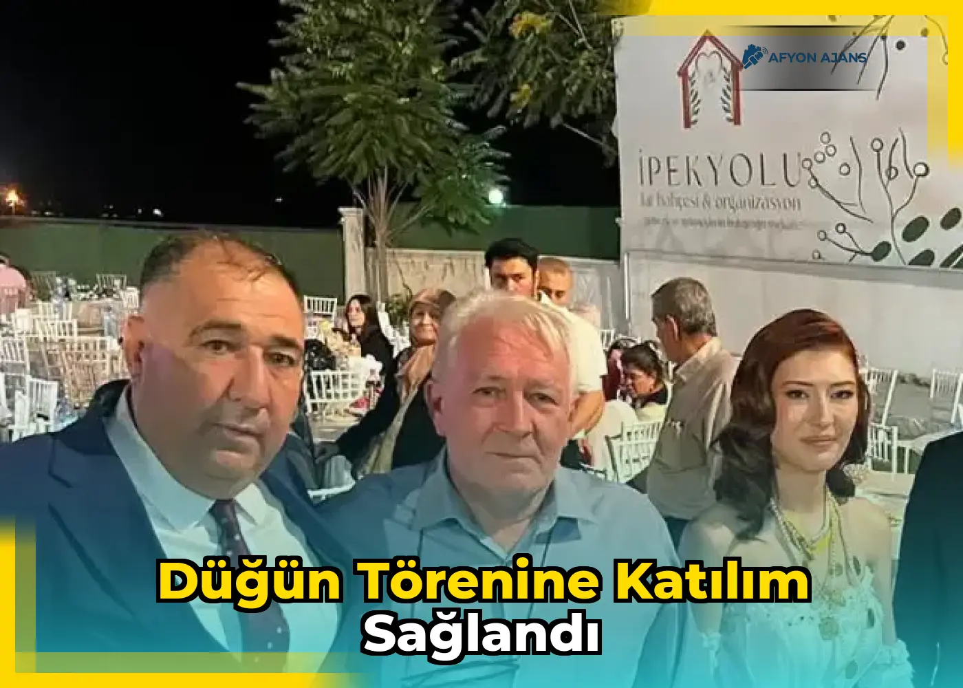 Düğün Törenine Katılım Sağlandı