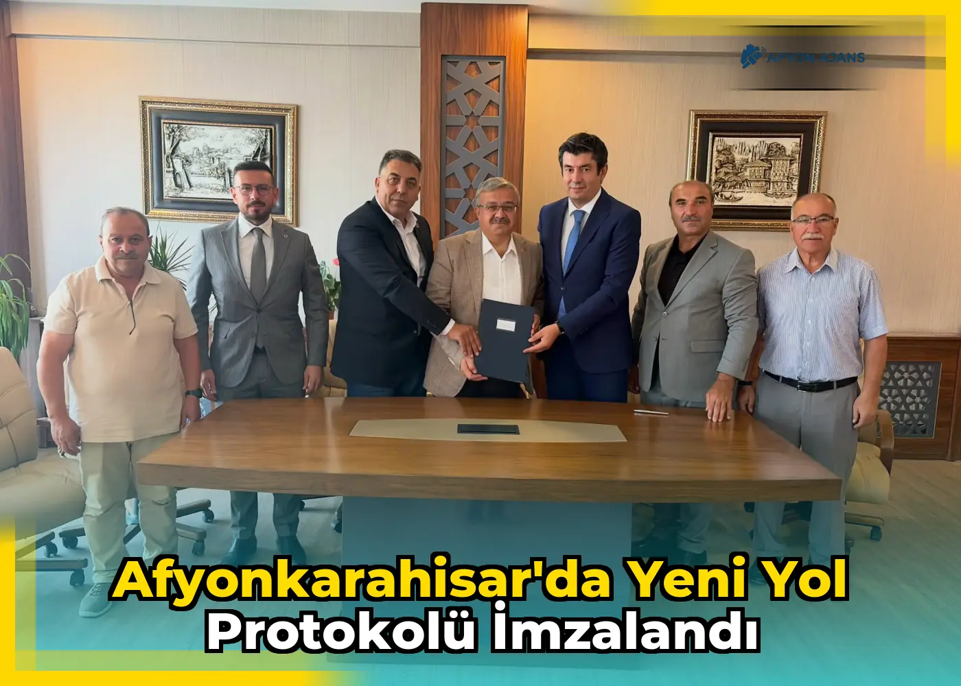 Afyonkarahisar'da Yeni Yol Protokolü İmzalandı