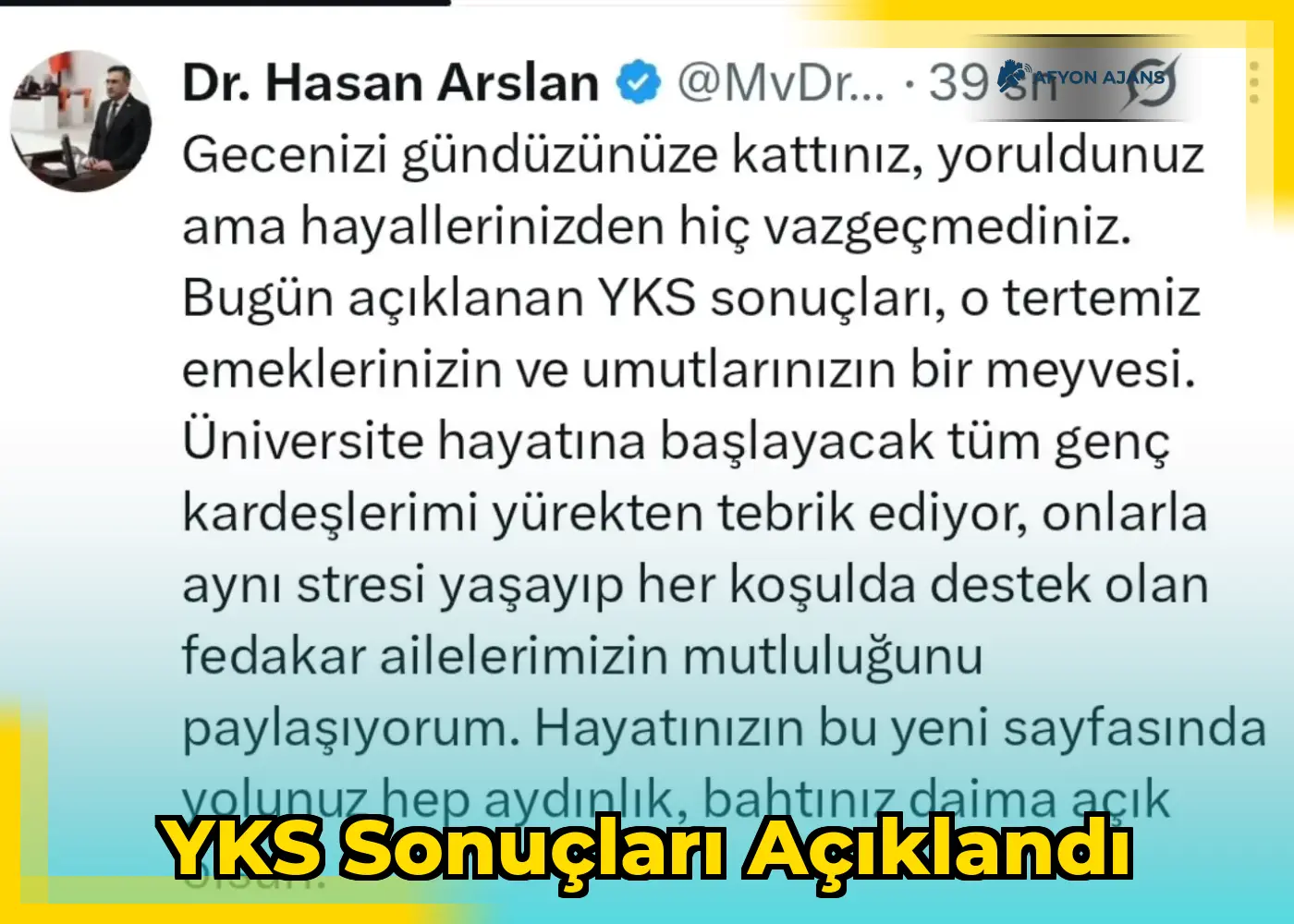 YKS Sonuçları Açıklandı