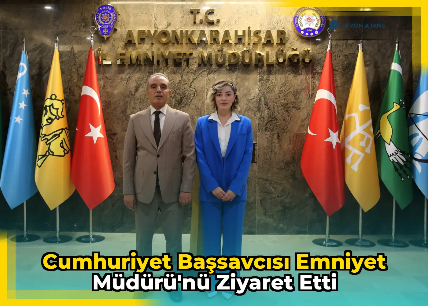 Cumhuriyet Başsavcısı Emniyet Müdürü'nü ziyaret etti