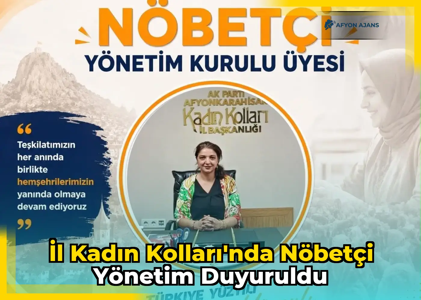 İl Kadın Kolları'nda nöbetçi yönetim duyuruldu