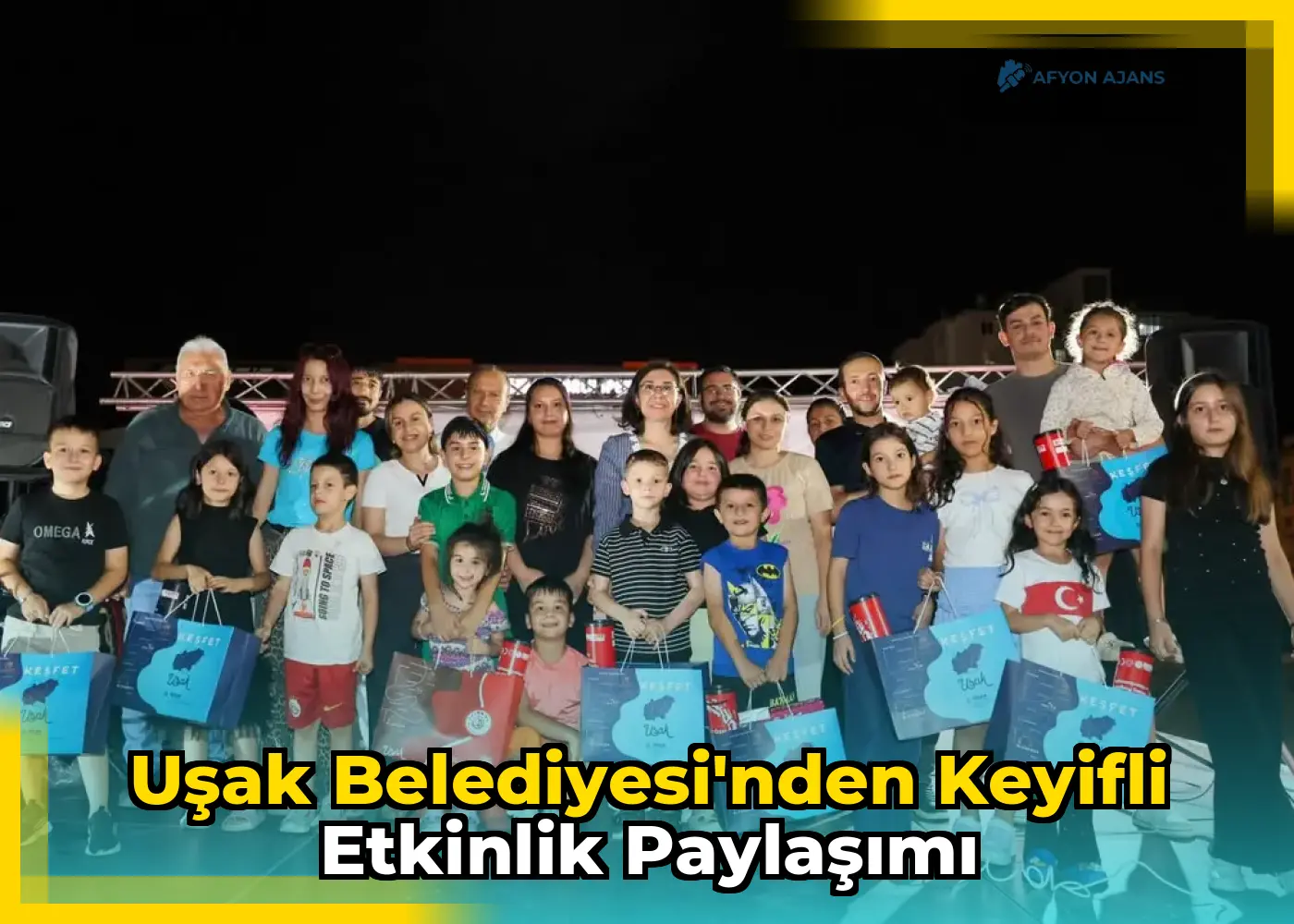Uşak Belediyesi'nden keyifli etkinlik paylaşımı