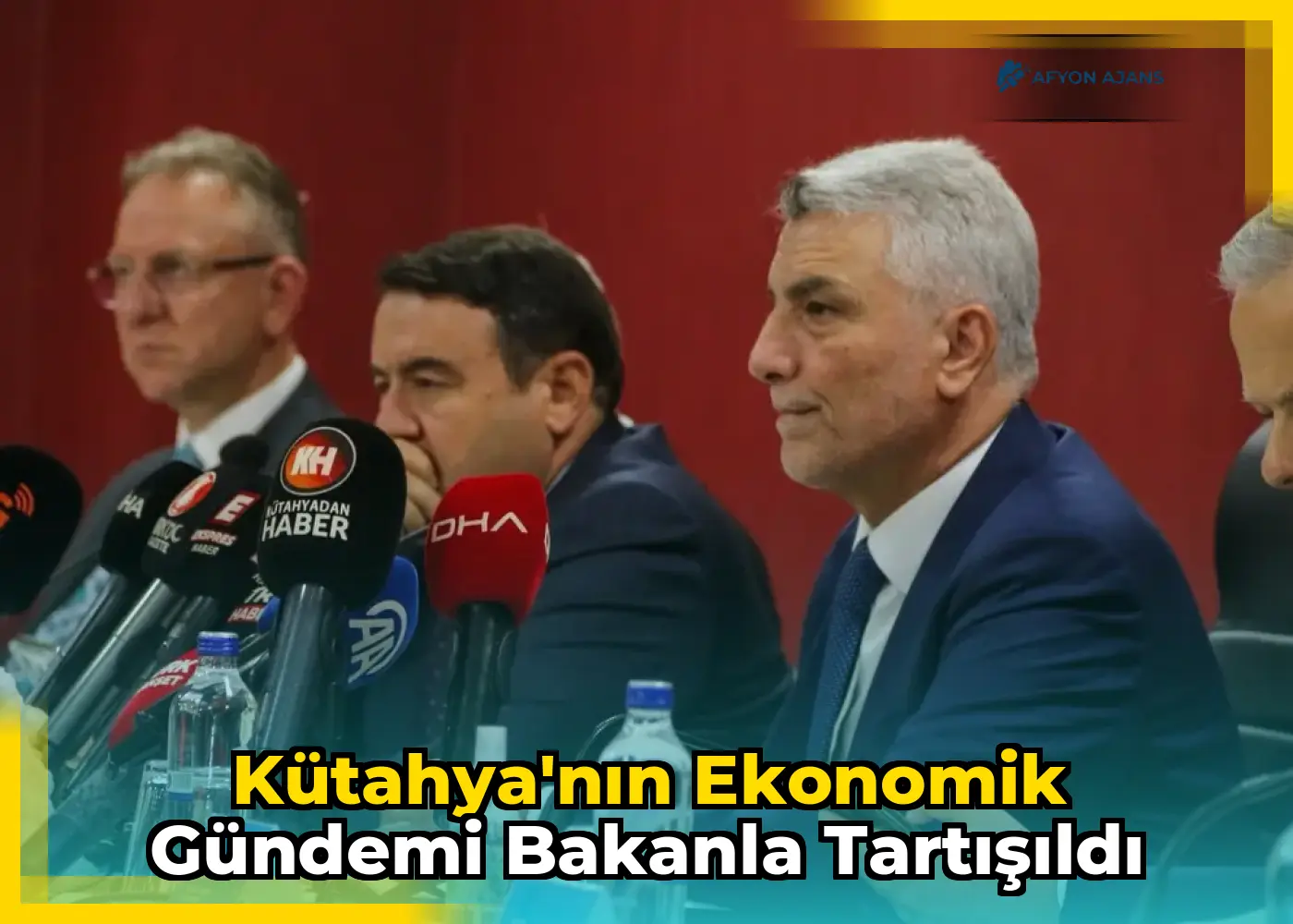 Kütahya'nın Ekonomik Gündemi Bakanla Tartışıldı