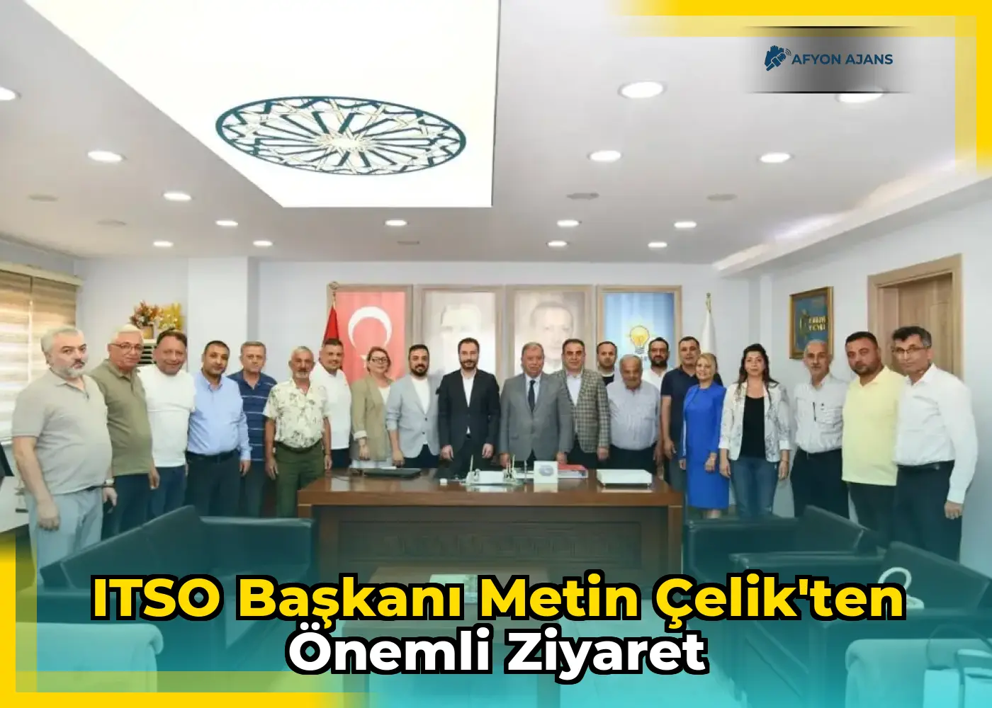 ITSO Başkanı Metin Çelik'ten önemli ziyaret