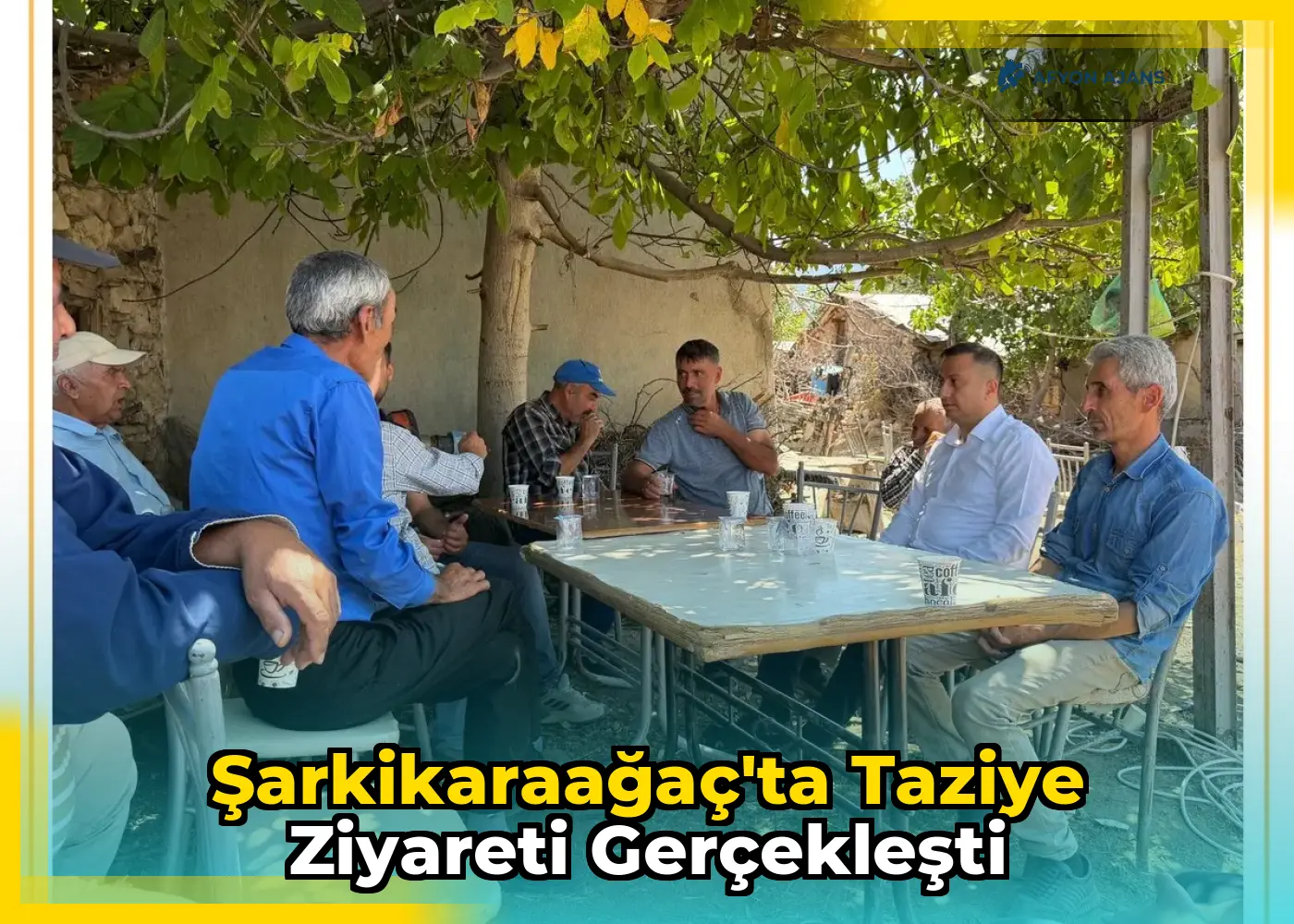 Şarkikaraağaç'ta Taziye Ziyareti Gerçekleşti