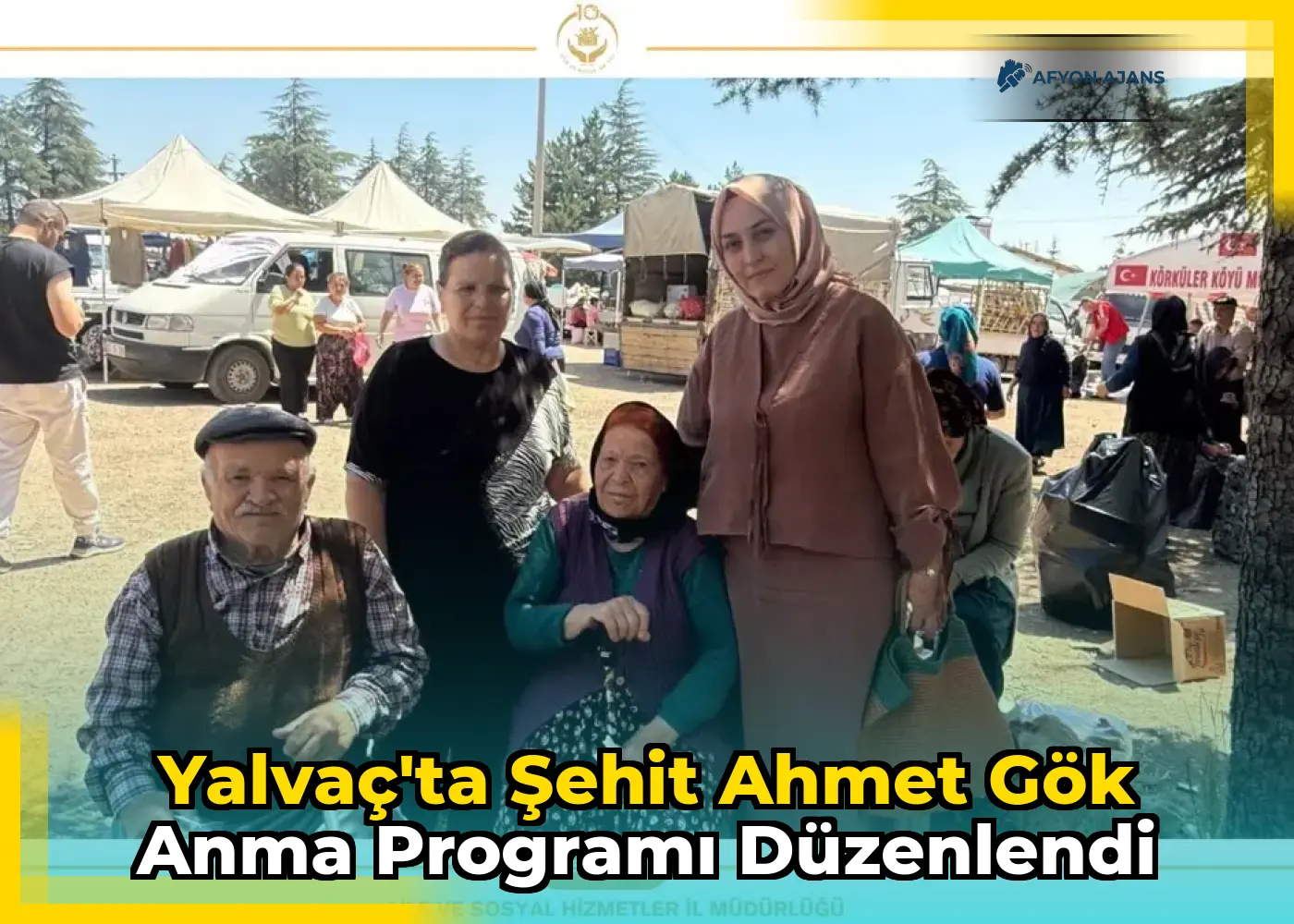 Yalvaç'ta Şehit Ahmet Gök Anma Programı Düzenlendi