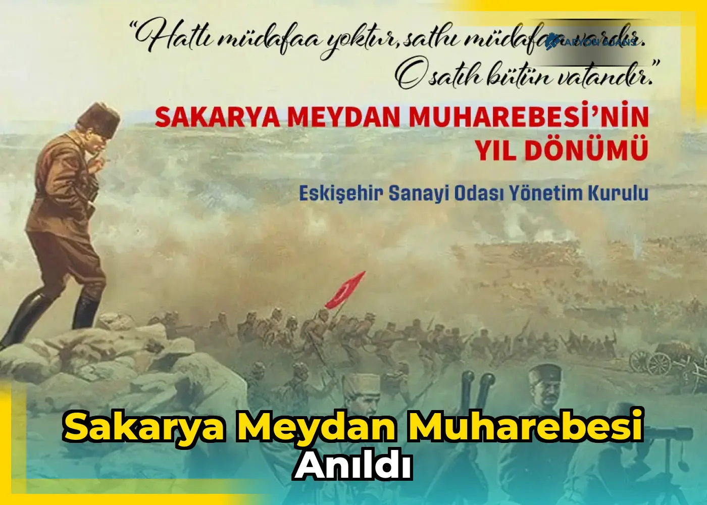 Sakarya Meydan Muharebesi Anıldı