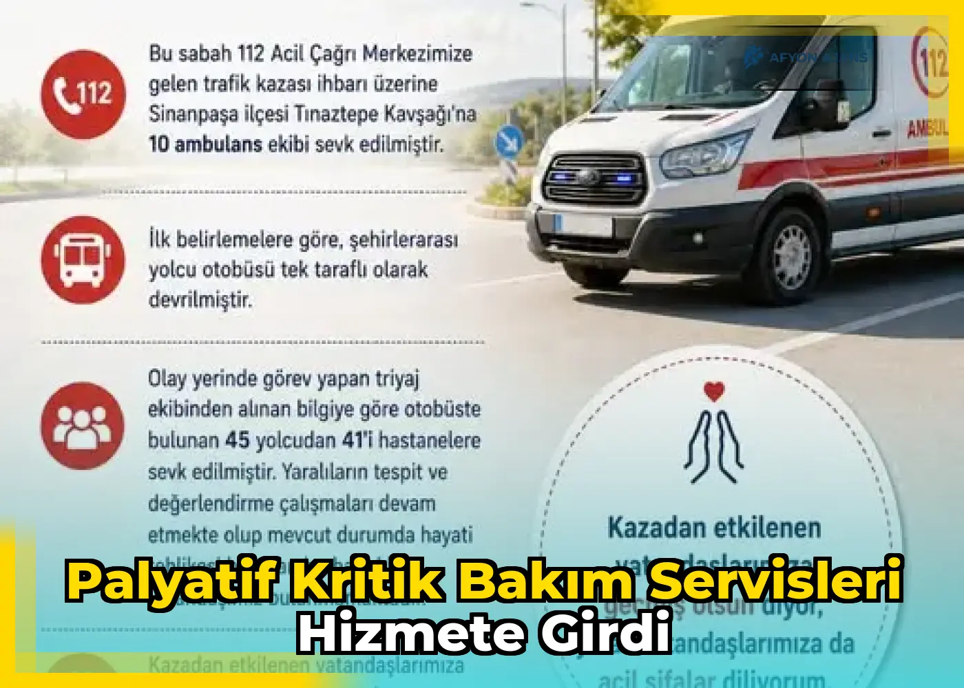 Palyatif Kritik Bakım Servisleri Hizmete Girdi