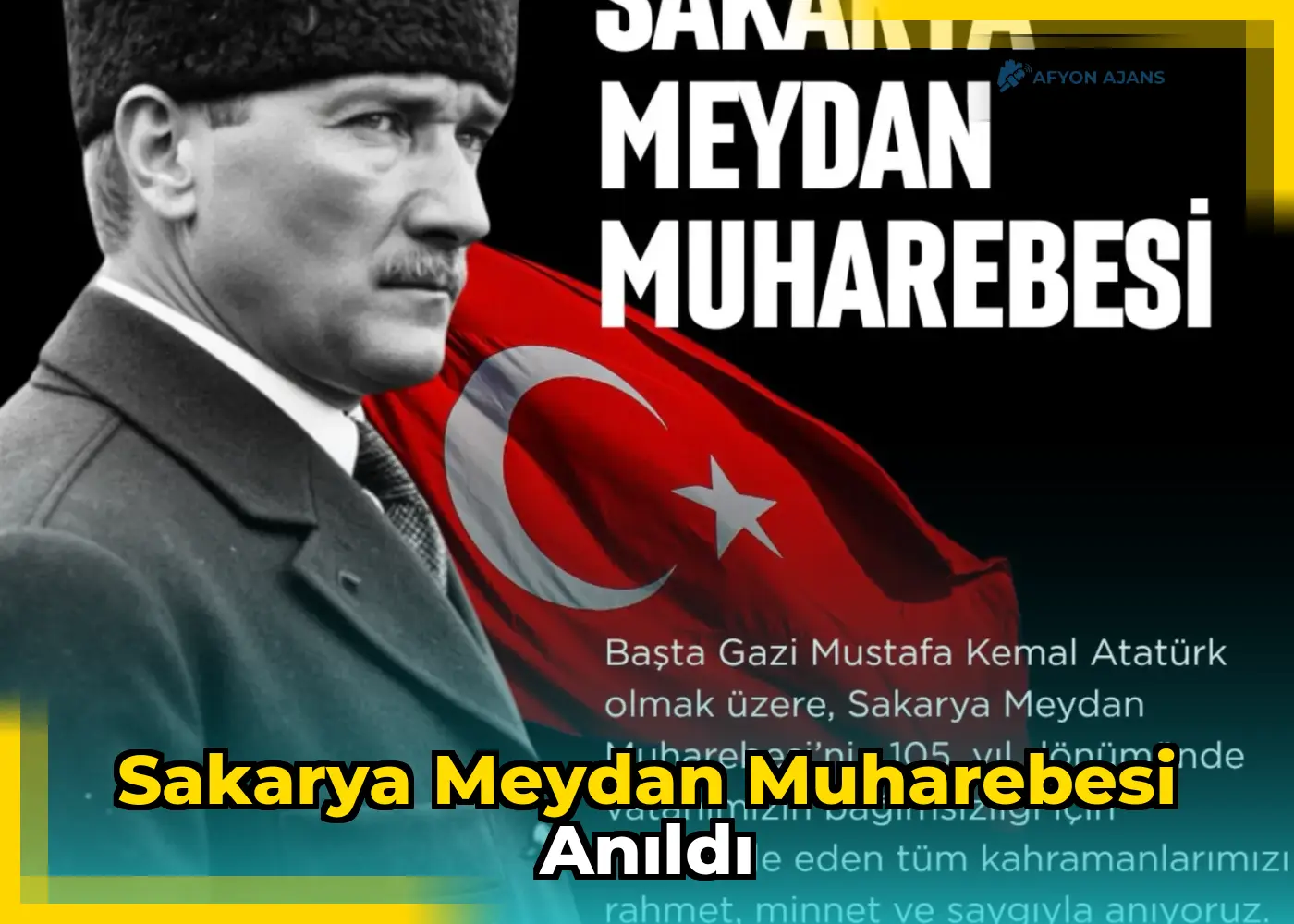 Sakarya Meydan Muharebesi Anıldı