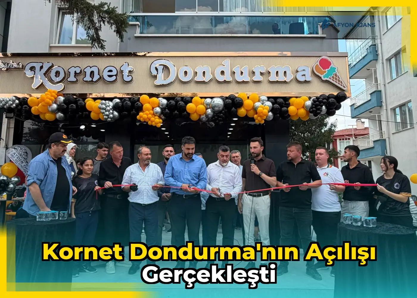 Kornet Dondurma'nın Açılışı Gerçekleşti