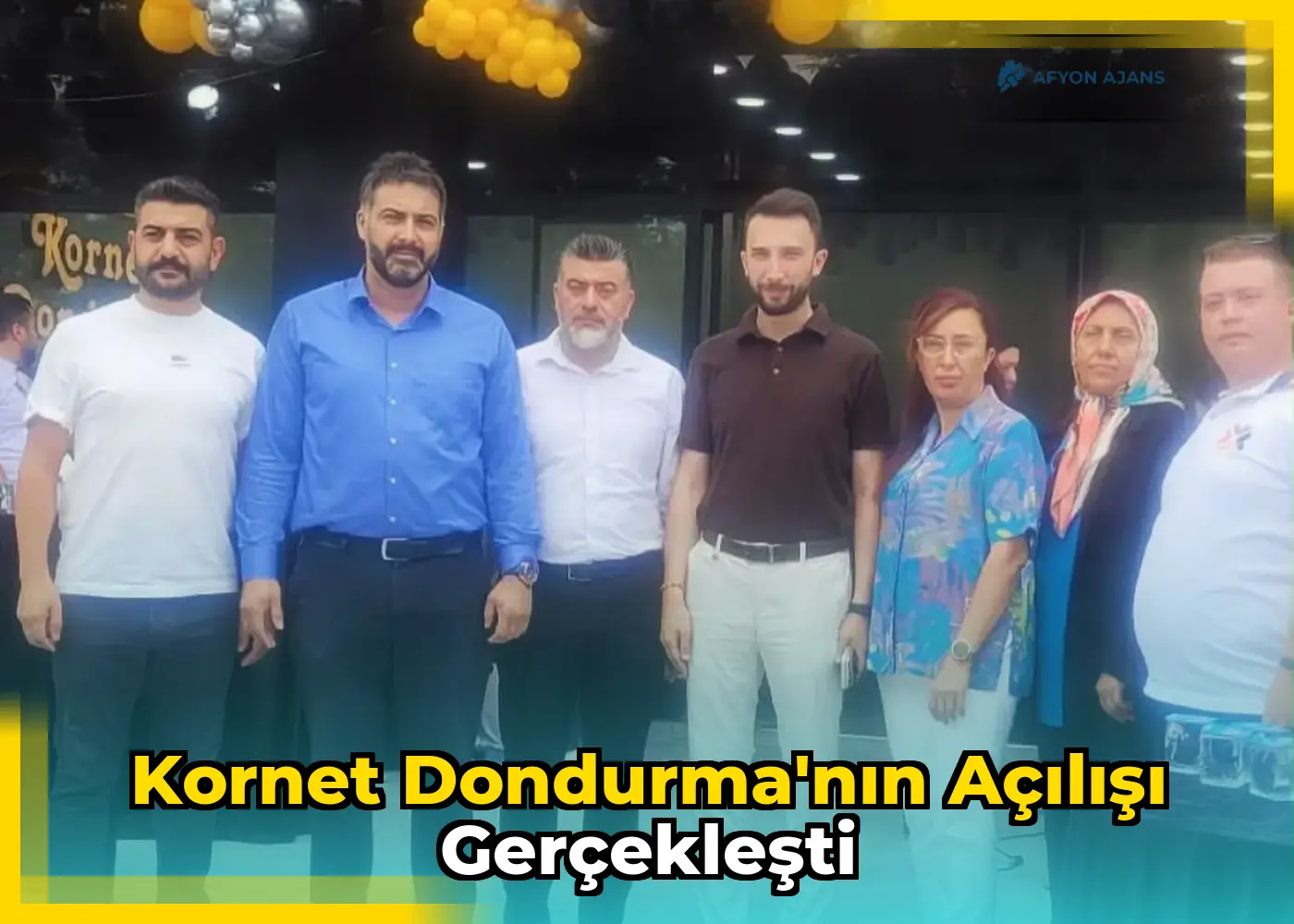 Kornet Dondurma'nın Açılışı Gerçekleşti