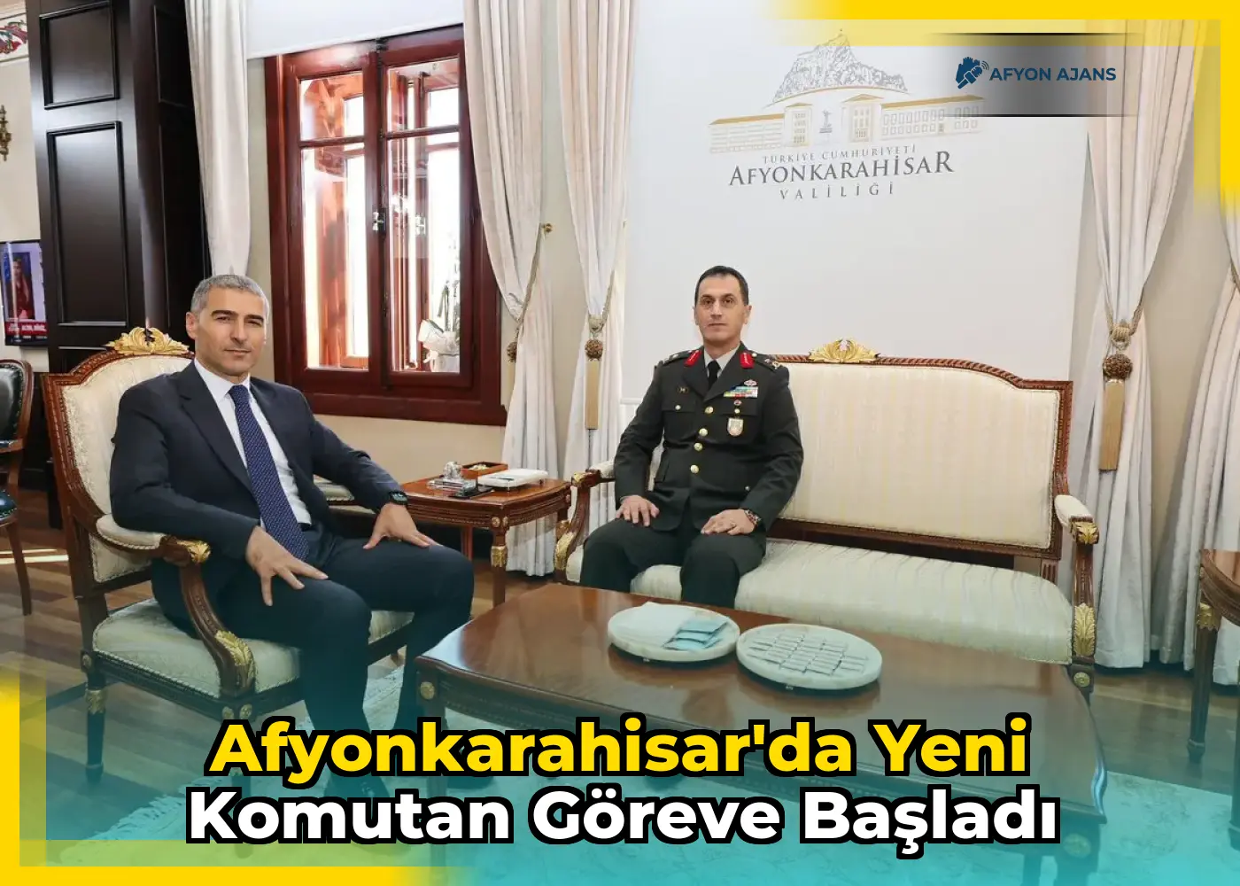 Afyonkarahisar'da yeni komutan göreve başladı