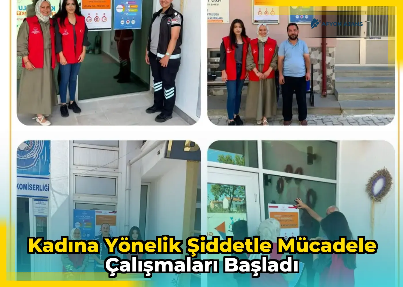 Kadına Yönelik Şiddetle Mücadele Çalışmaları Başladı