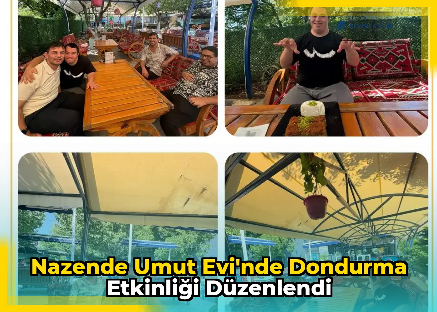 Nazende Umut Evi'nde Dondurma Etkinliği Düzenlendi