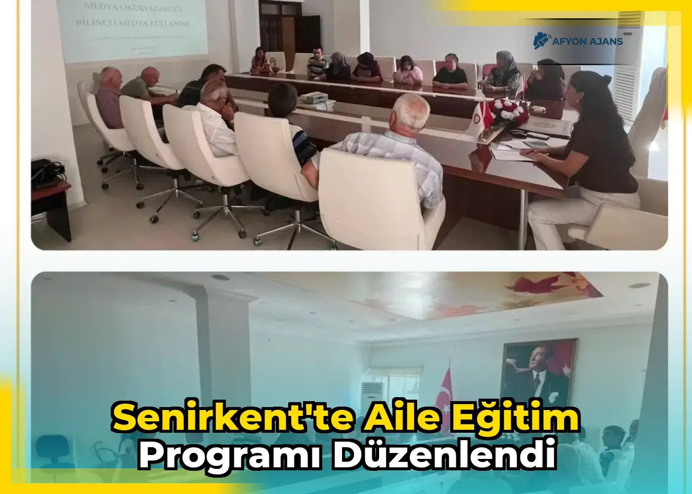 Senirkent'te Aile Eğitim Programı Düzenlendi