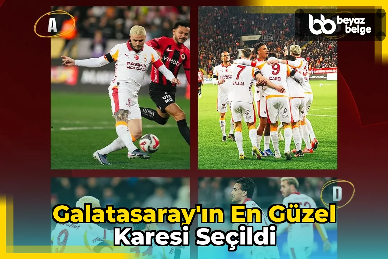 Galatasaray'ın En Güzel Karesi Seçildi