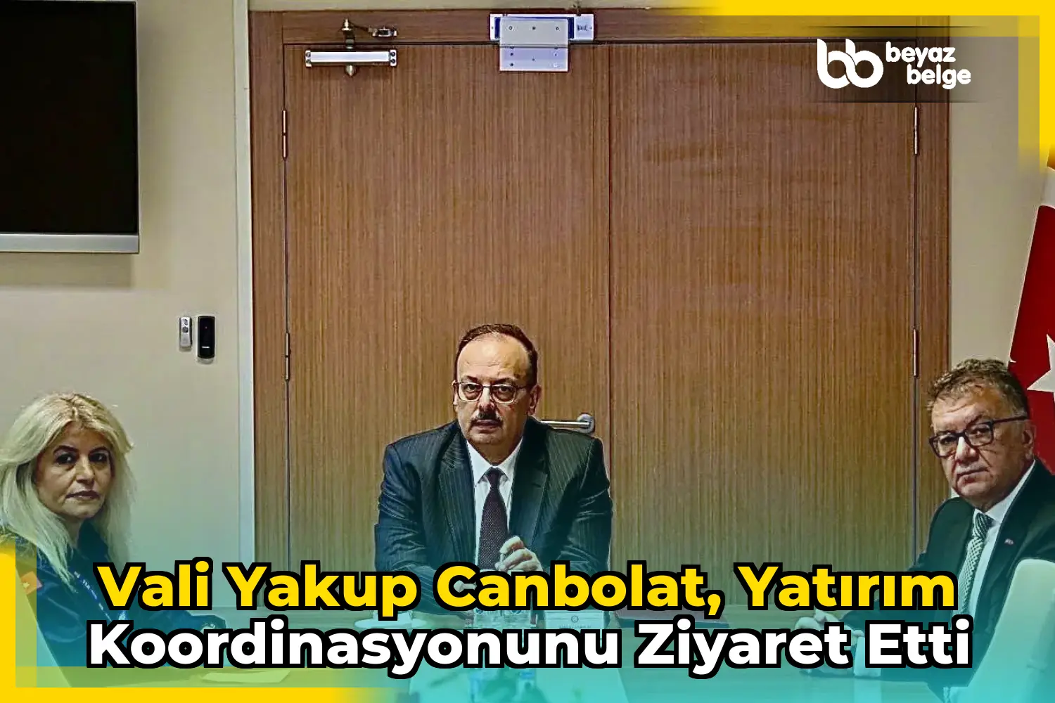 Vali Yakup Canbolat, Yatırım Koordinasyonunu Ziyaret Etti