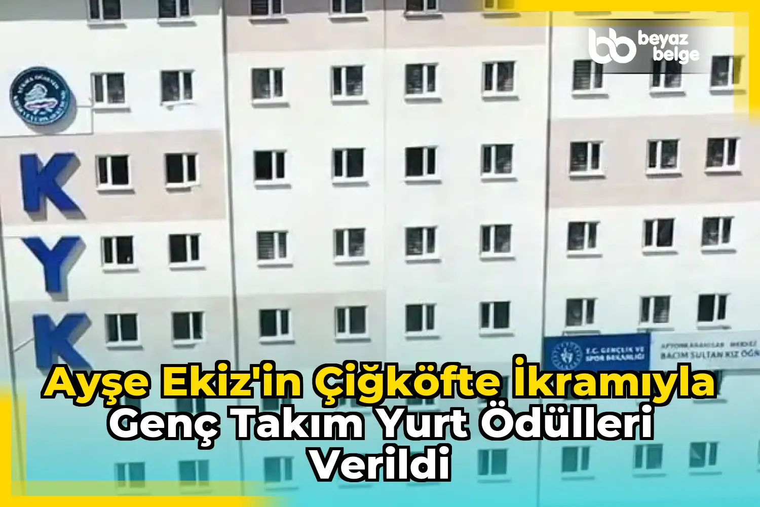 Ayşe Ekiz'in Çiğköfte İkramıyla Genç Takım Yurt Ödülleri Verildi