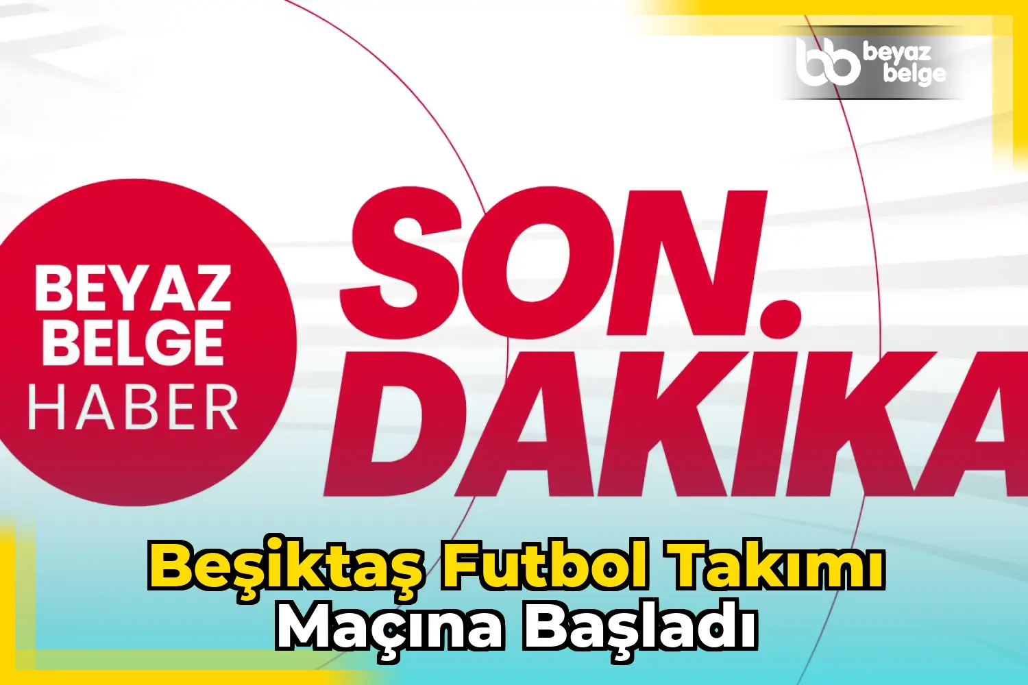 Beşiktaş Futbol Takımı Maçına Başladı