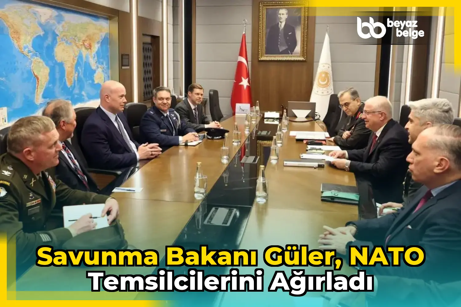 Savunma Bakanı Güler, NATO Temsilcilerini Ağırladı