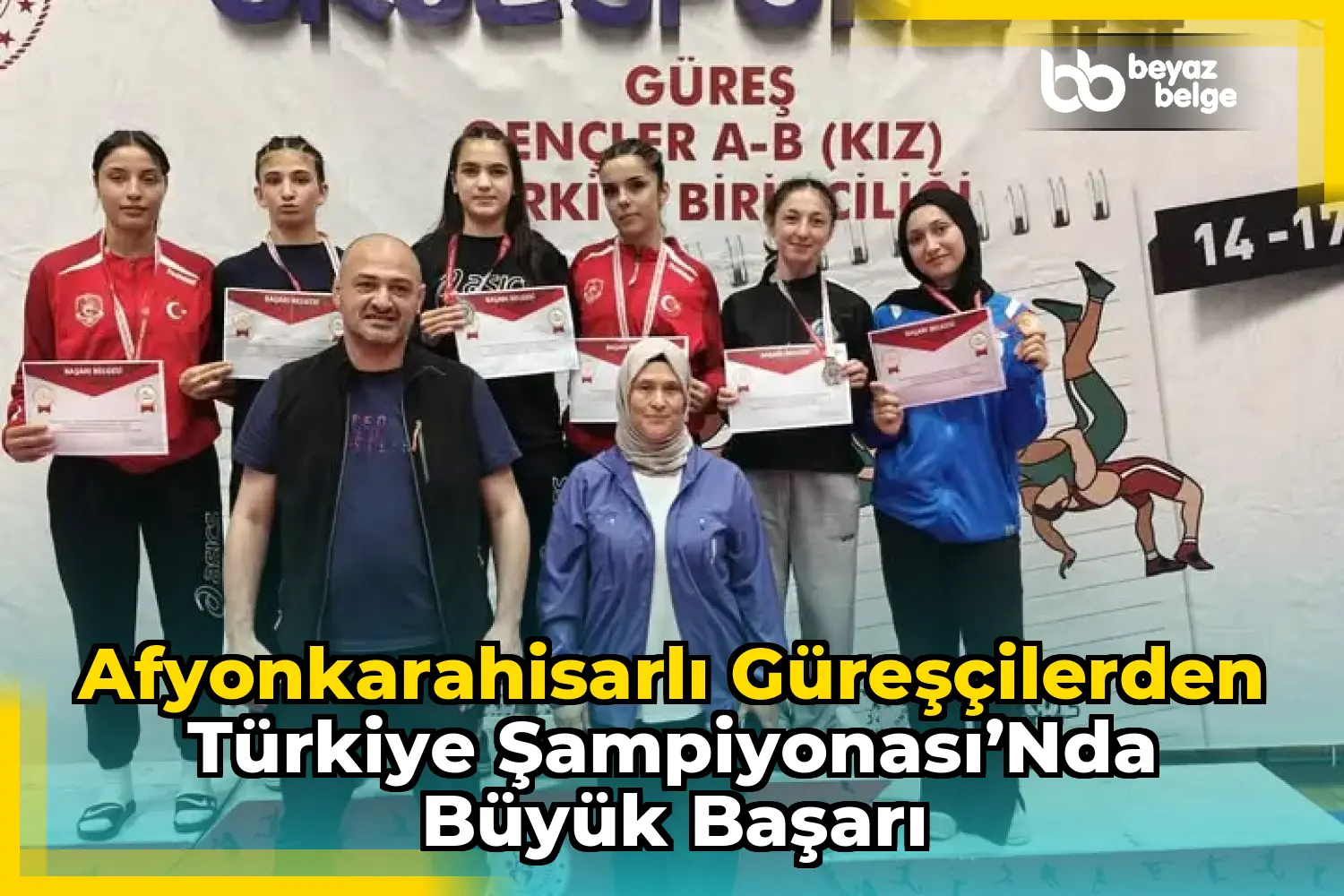 Afyonkarahisarlı Güreşçilerden Türkiye Şampiyonası’nda Büyük Başarı