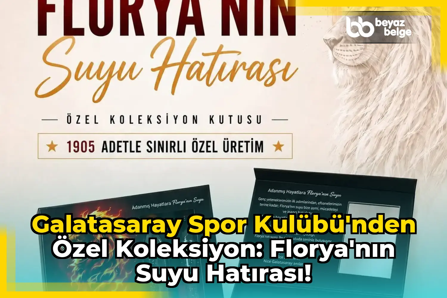 Galatasaray Spor Kulübü'nden Özel Koleksiyon: Florya'nın Suyu Hatırası!