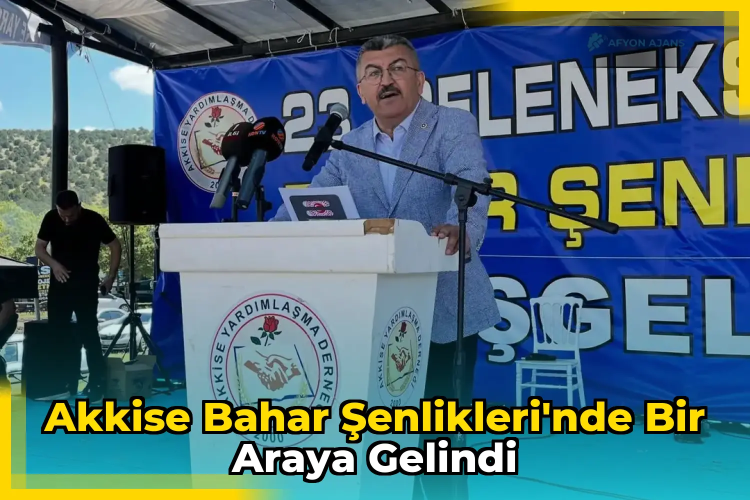 Akkise Bahar Şenlikleri'nde bir araya gelindi