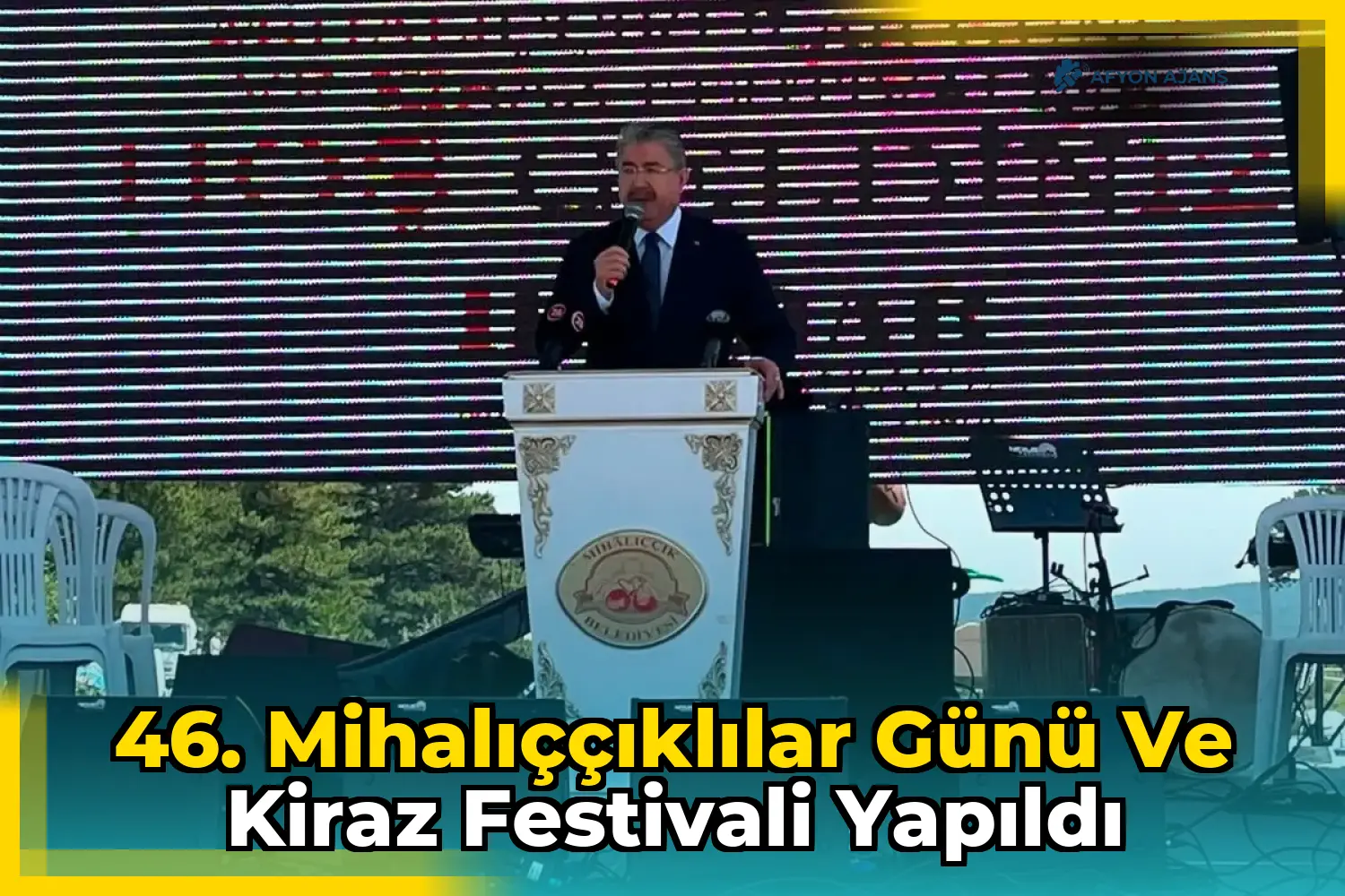 46. Mihalıççıklılar Günü ve Kiraz Festivali yapıldı