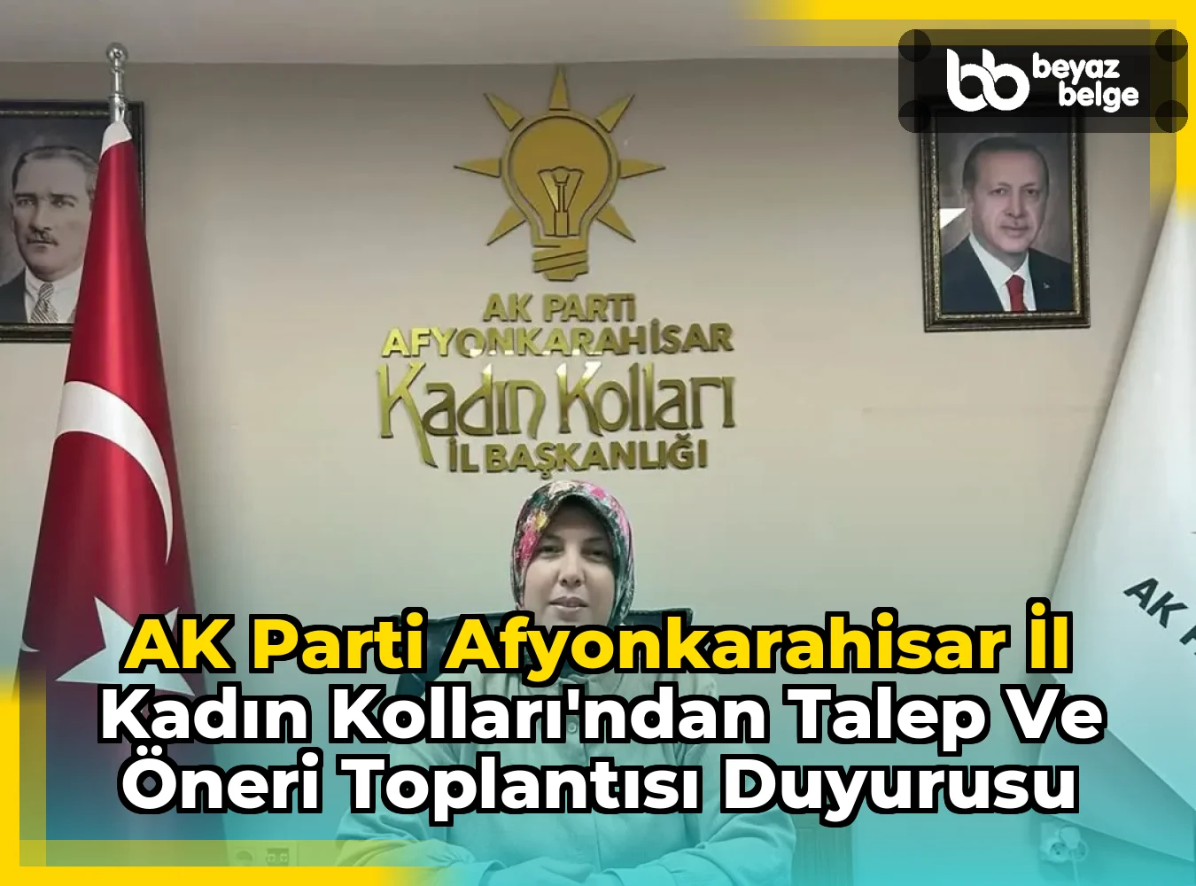 AK Parti Afyonkarahisar İl Kadın Kolları'ndan Talep ve Öneri Toplantısı Duyurusu