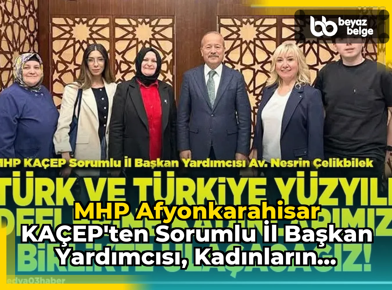 MHP Afyonkarahisar KAÇEP'ten Sorumlu İl Başkan Yardımcısı, Kadınların Gelecekteki Rolünü Tartıştı