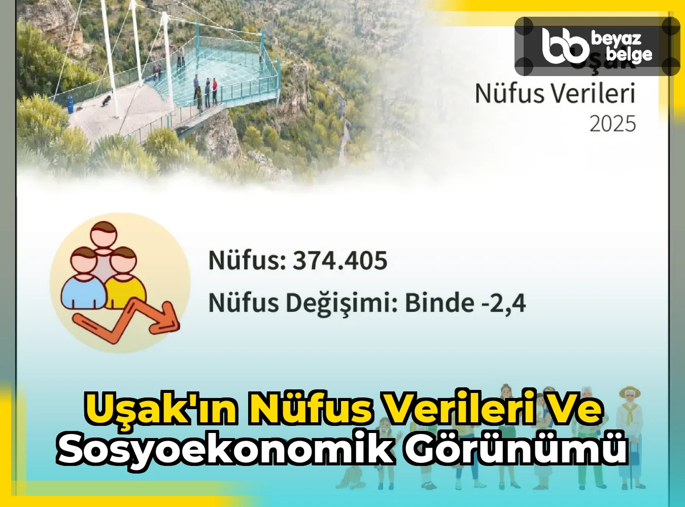 Uşak'ın Nüfus Verileri ve Sosyoekonomik Görünümü