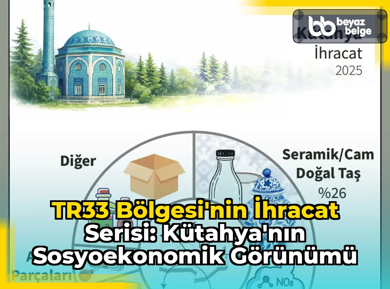 TR33 Bölgesi'nin İhracat Serisi: Kütahya'nın Sosyoekonomik Görünümü