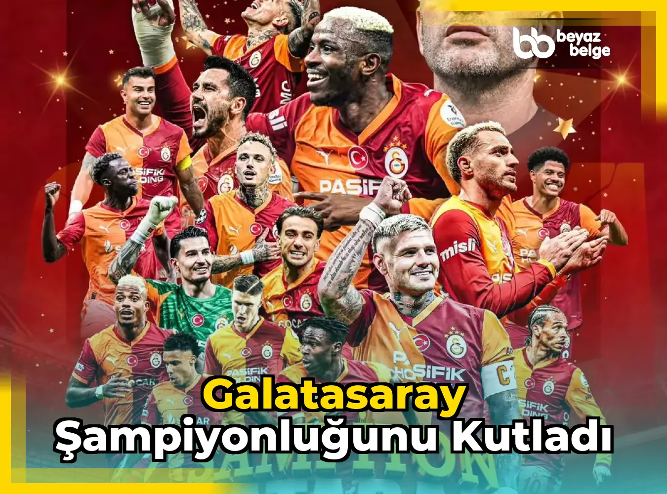 Galatasaray Şampiyonluğunu Kutladı