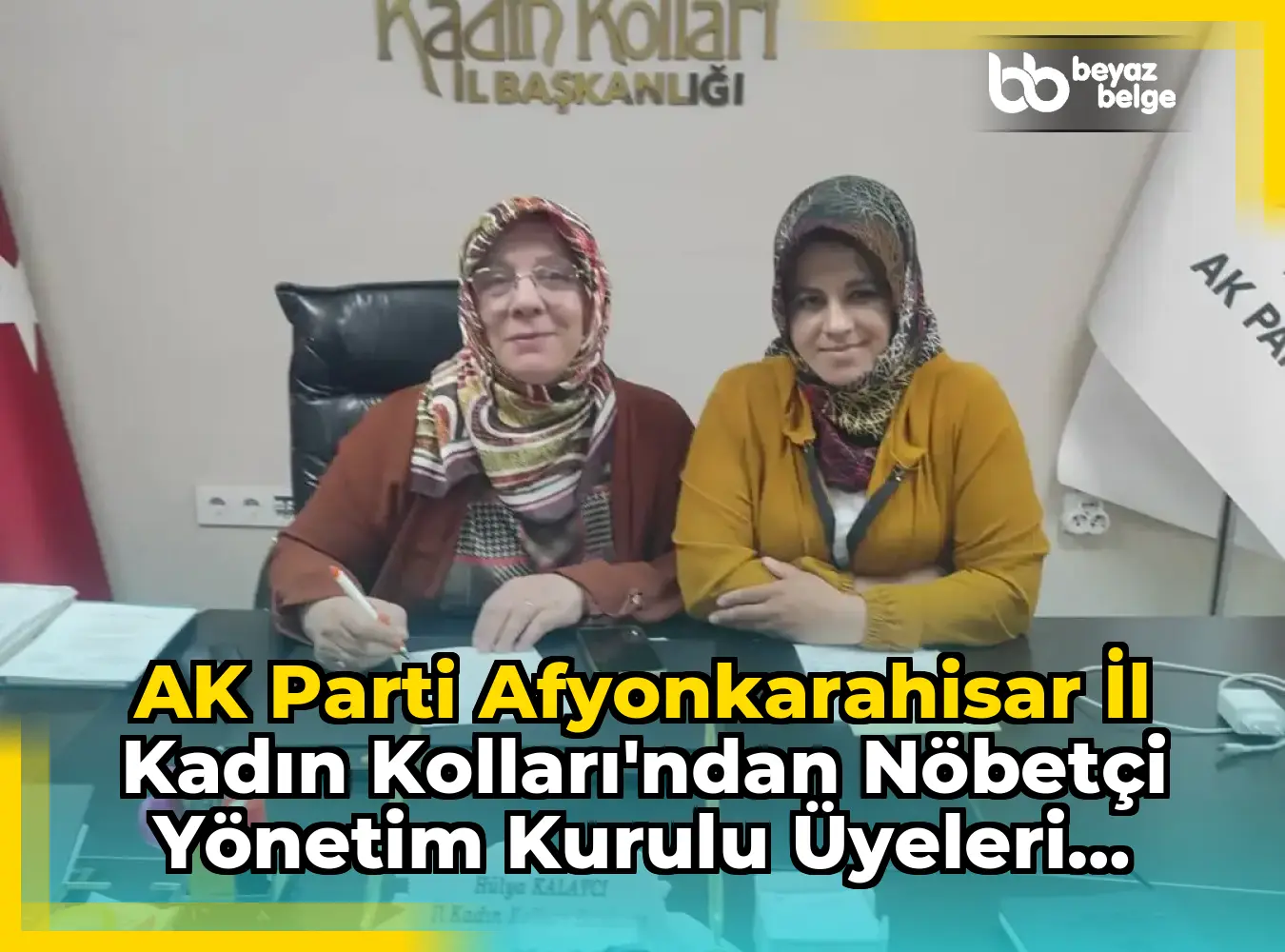 AK Parti Afyonkarahisar İl Kadın Kolları'ndan Nöbetçi Yönetim Kurulu Üyeleri Hakkında Açıklama