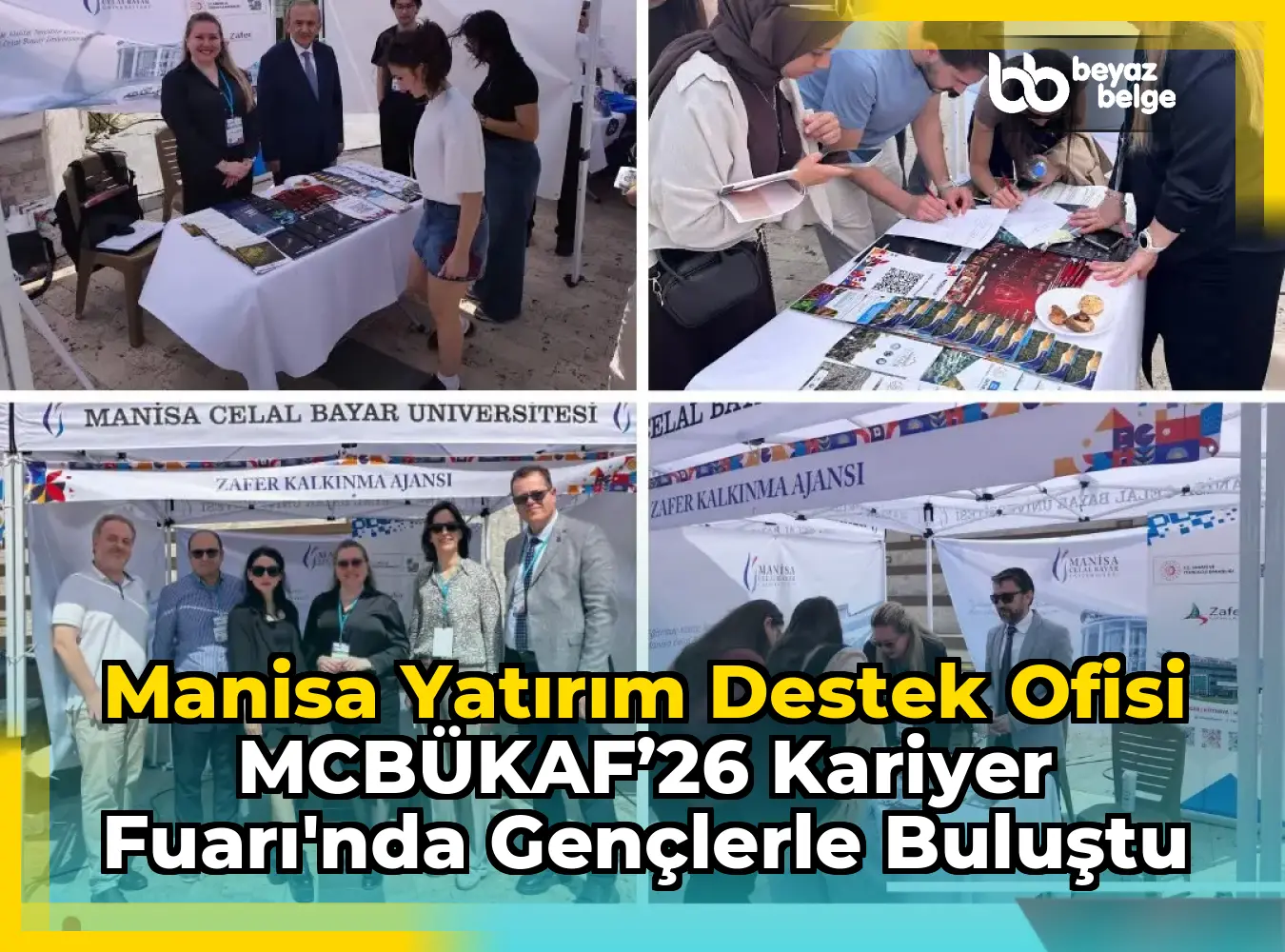 Manisa Yatırım Destek Ofisi MCBÜKAF’26 Kariyer Fuarı'nda Gençlerle Buluştu