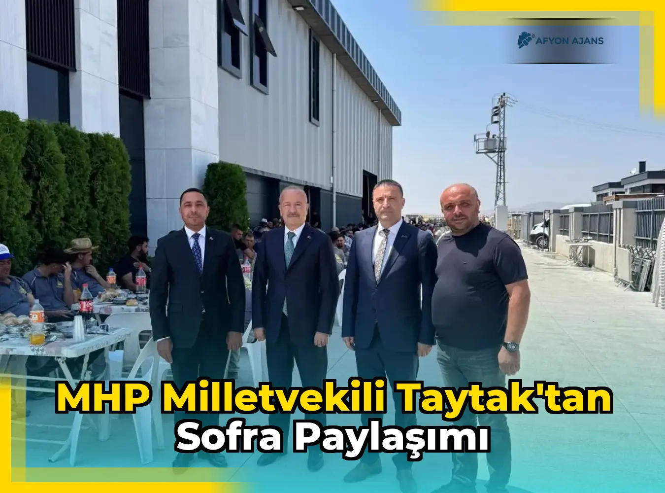 MHP Milletvekili Taytak'tan Sofra Paylaşımı