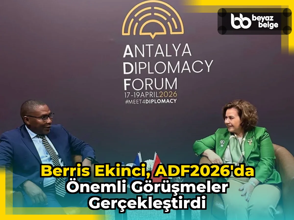 Berris Ekinci, ADF2026'da önemli görüşmeler gerçekleştirdi