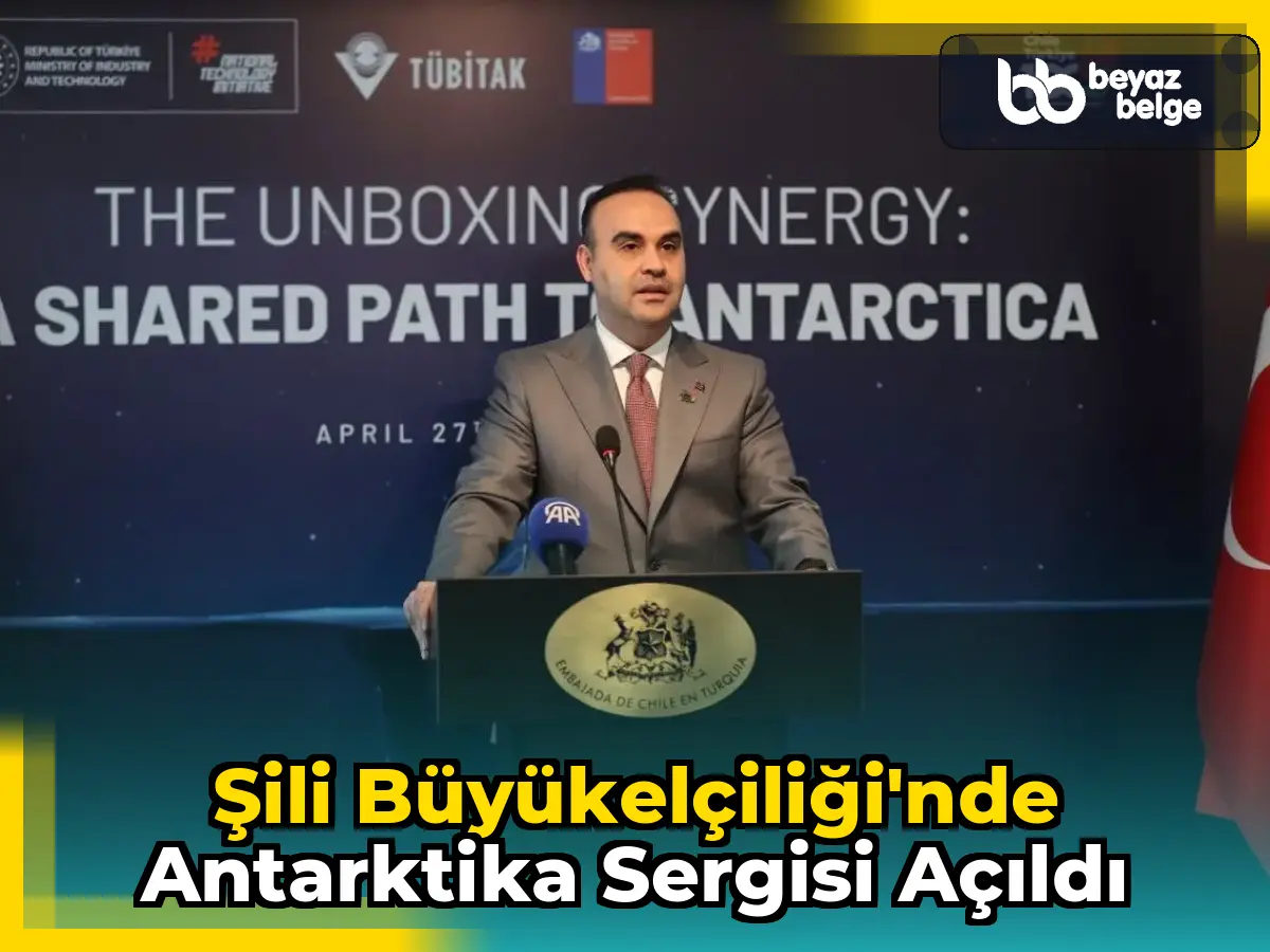 Şili Büyükelçiliği'nde Antarktika Sergisi Açıldı