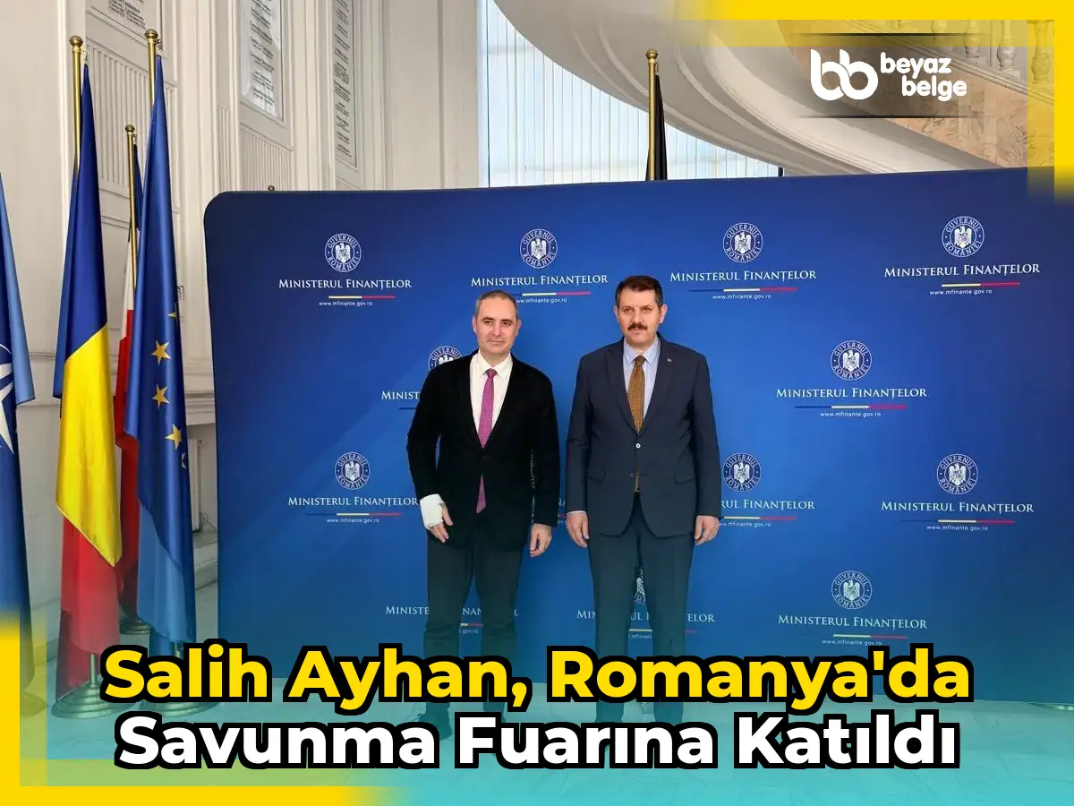 Salih Ayhan, Romanya'da Savunma Fuarına Katıldı
