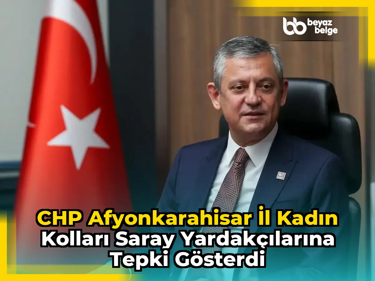 CHP Afyonkarahisar İl Kadın Kolları Saray Yardakçılarına Tepki Gösterdi